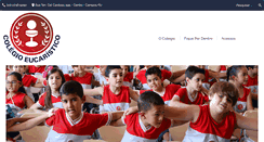 Desktop Screenshot of colegioeucaristico.com.br