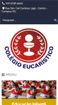Mobile Screenshot of colegioeucaristico.com.br